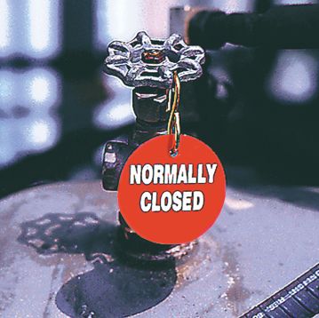 Pipe Marker, Legend: CUSTOM PLASTIC TAGS