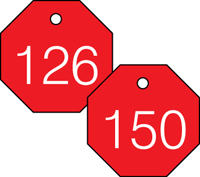 NUMBERED ACCU-PLY™ ENGRAVED TAGS