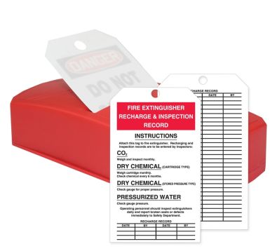 FIRE EXTINGUISHER RECHARGE & INSPECTION RECORD ...