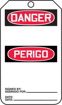 DANGER (BLANK) (English/Portuguese - Brazilian Dialect)