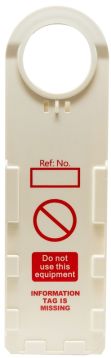 Do Not Use This Equipment Information Tag Is Missing