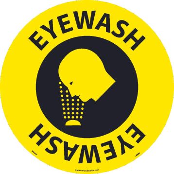 EYEWASH WALK ON SIGN