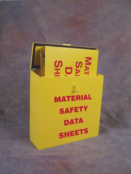 MATERIAL SAFETY DATA SHEETS JOB-SITE BOX