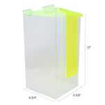 Acrylic Dust Mask Dispenser