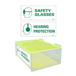 Compact Acrylic Multi-Use PPE Dispenser