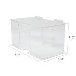 Acrylic Mask Dispenser, Single Box