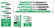 SAFETY IS THE PRIORITY QUALITY IS THE STANDARD (BILINGUAL)