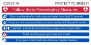 COVID-19 Protect Yourself! Follow These Preventative Measures