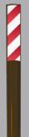 Convex Ground Stake with Reflective Decal