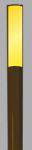 Convex Ground Stake with Reflective Decal