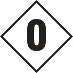 4" Number for 10" x 10" Placard (Select specific number)