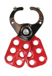 Lockout Tagout , Legend: INTERLOCKING STYLE STEEL HASP