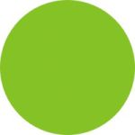 COLORED DOT LABELS - 1 1/2"