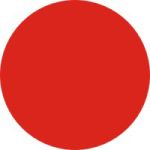 COLORED DOT LABELS - 1 1/2"