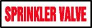 SPRINKLER VALVE