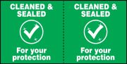 Cleaned & Sealed For Your Protection
