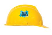 Hard Hat Stickers: Autism Awareness