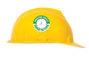 Safety Label, Legend: PRACTICE SAFETY AROUND THE CLOCK
