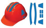 Viz-Kit™ Reflective Hard Hat Visibility Kits: Bullard™ Brand Hard Hats