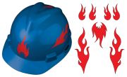 Viz-Kit™ Reflective Universal Hard Hat Visibility Kits: Flames