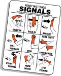 READY MIX TRUCK SIGNALS (WALLET CARD)