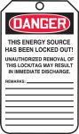 Lockout Tags