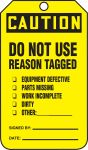 DO NOT USE REASON TAGGED......