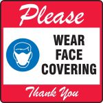 Please Wear Face Covering Thank You