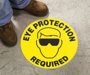 Plant & Facility, Legend: EYE PROTECTION REQUIRED (W/ GRAPHIC)