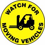 Plant & Facility, Legend: WATCH FOR MOVING VEHICLES