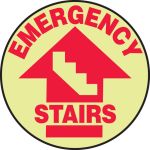 EMERGENCY STAIRS (W/ GRAPHIC) (GLOW)