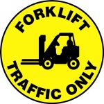Plant & Facility, Legend: FORKLIFT TRAFFIC ONLY