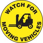 Plant & Facility, Legend: WATCH FOR MOVING VEHICLES