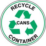 RECYCLE CONTAINER (CHOOSE MATERIAL)