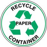 RECYCLE CONTAINER (CHOOSE MATERIAL)