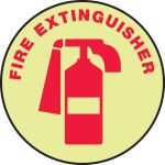 FIRE EXTINGUISHER (W/ GRAPHIC) (GLOW)