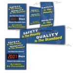 SAFETY IS THE PRIORITY QUALITY IS THE STANDARD (W/STARS PICTURE)