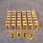 REFLECTIVE LETTERS & NUMBERS KIT