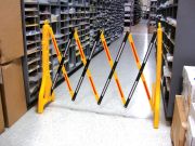 expandable plastic traffic barricades application image