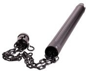 Chain Storage Stanchion Posts - Filled Base