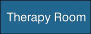 Safety Sign, Legend: THERAPY ROOM