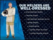 Our Welders Are Well Dressed