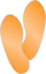 REFLECTIVE ADHESIVE FOOTPRINTS