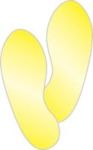 REFLECTIVE ADHESIVE FOOTPRINTS