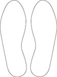 12" FOOTPRINTS