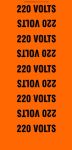 Labeling, Legend: 220 VOLTS