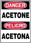 DANGER ACETONE (BILINGUAL SPANISH)