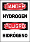 DANGER HYDROGEN (BILINGUAL SPANISH)