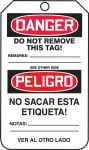 DANGER DO NOT OPERATE / PELIGRO NO OPERAR
