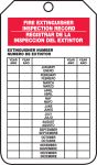 FIRE EXTINGUISHER INSPECTION RECORD 